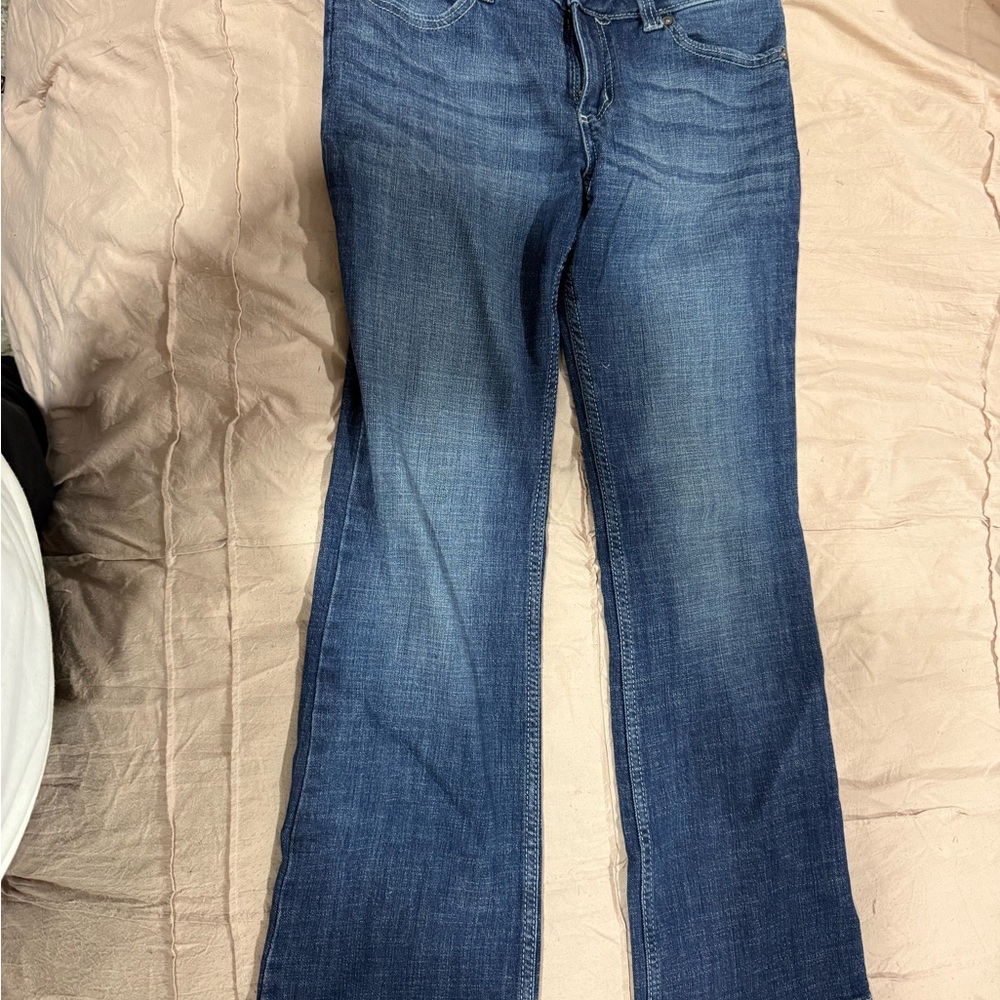 Wrangler Women's Dark Blue Flare Jeans